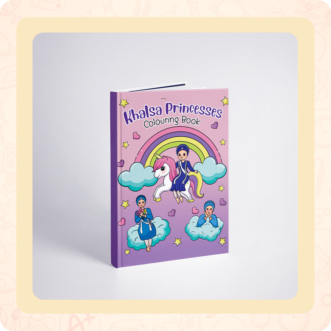 Khalsa Princesses Colouring Book -  Paperback