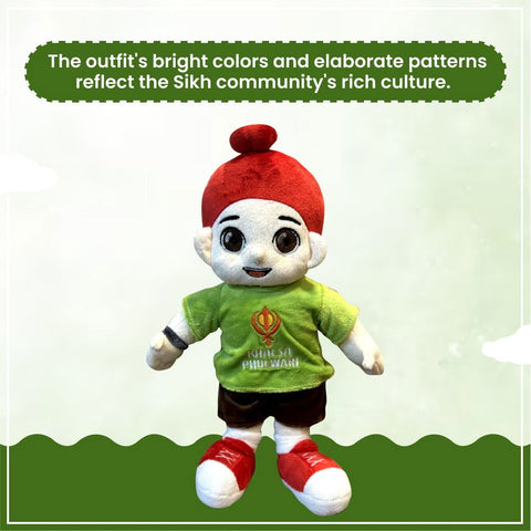 Soft toy - Himmat Singh - Khalsa Phulwari India