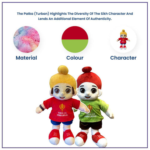 Soft toy - Himmat Singh - Khalsa Phulwari India